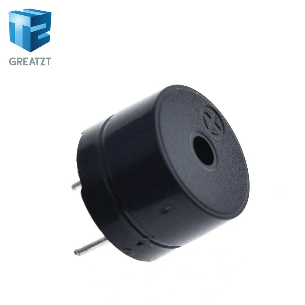 GREATZT 10pcs Universal passive buzzer electromagnetic impedance 16 ohms AC / 2KHz 3V 5V 12V | Электронные компоненты и