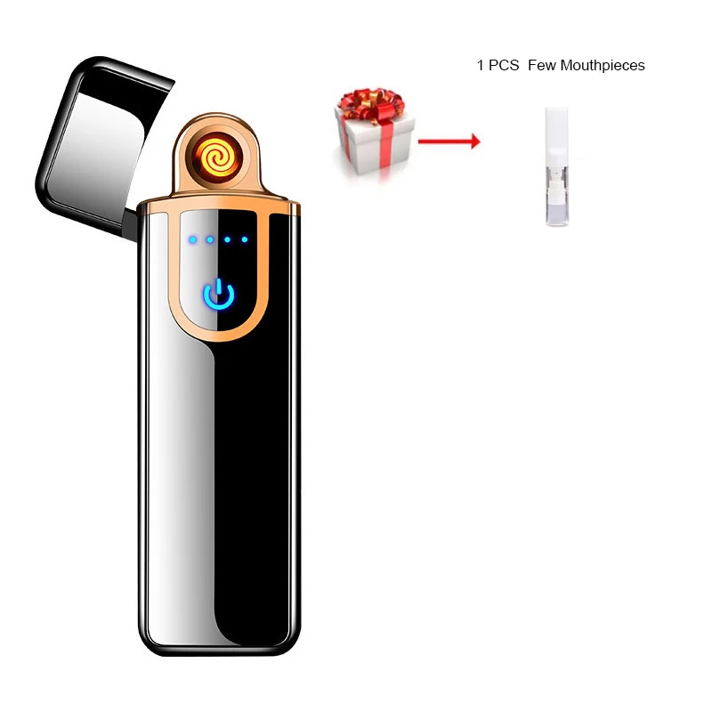 USB мини зарядка Зажигалка ветрозащитные электрические зажигалки для мужчин