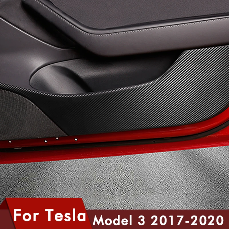 Для Tesla Model 3 Защита дверей 2017 2020 невидимая Автомобильная дверь защита от ударов