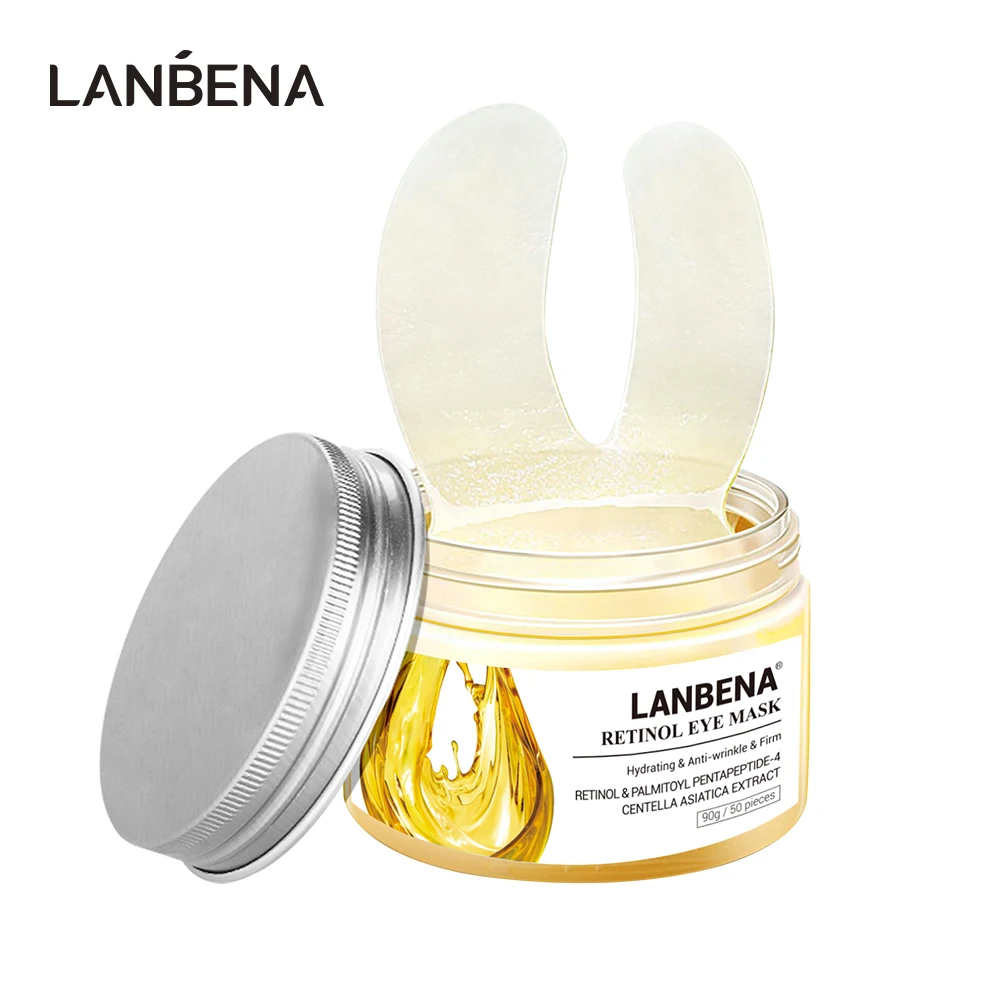 Маска для глаз LANBENA Золото османтуса гиалуроновая кислота Уход за глазами
