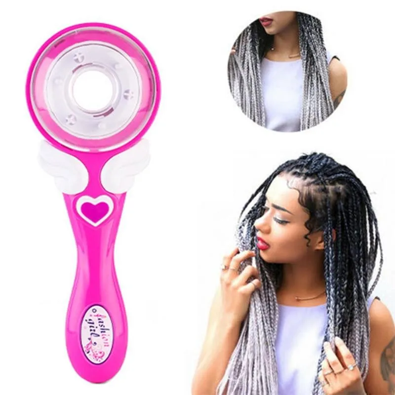 

DIY Electric Fashion Hair Braiding Braider Tools X-Press Automatic Braid Knitted Device Fast Women Girls Hair Styling Tools