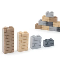 400pcs diy building blocks wall figures bricks 1x2 dots educational creative toys for children size compatible with 98283