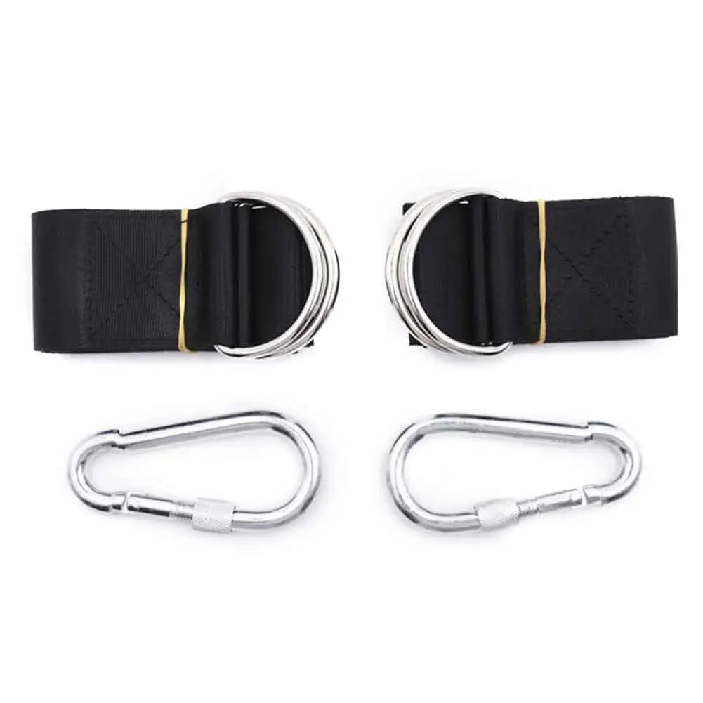 

Bandage Carabiner Seat Chair Home Garden Non Slip Heavy Duty Hammock Attachment Hanging Strap Swing Rope Accessories Tree Mount