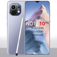global original note10 6 7 inch smartphones 16gb512gb 6800mah android mobile phones 32mp50mp support google play gps 5g phone
