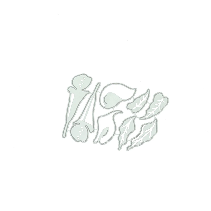 

JC Morning Glory Flowers Metal Cutting Dies for Scrapbooking Die Cut Card Make Stencil Craft Paper Knife Mold Mould Model Decor