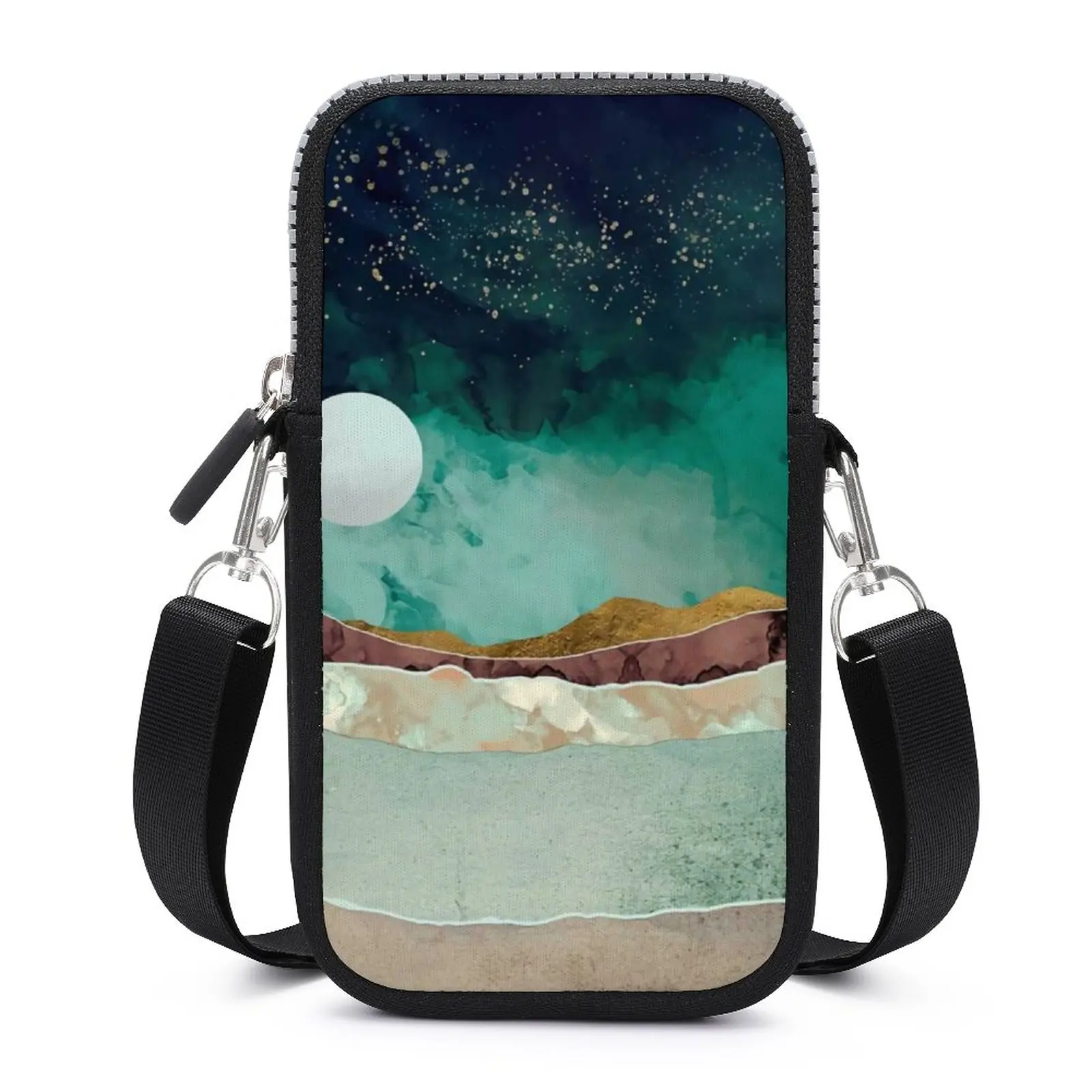 

Moon Shoulder Bag Gifts Aesthetic Mobile Phone Bag Outdoor Female Purse