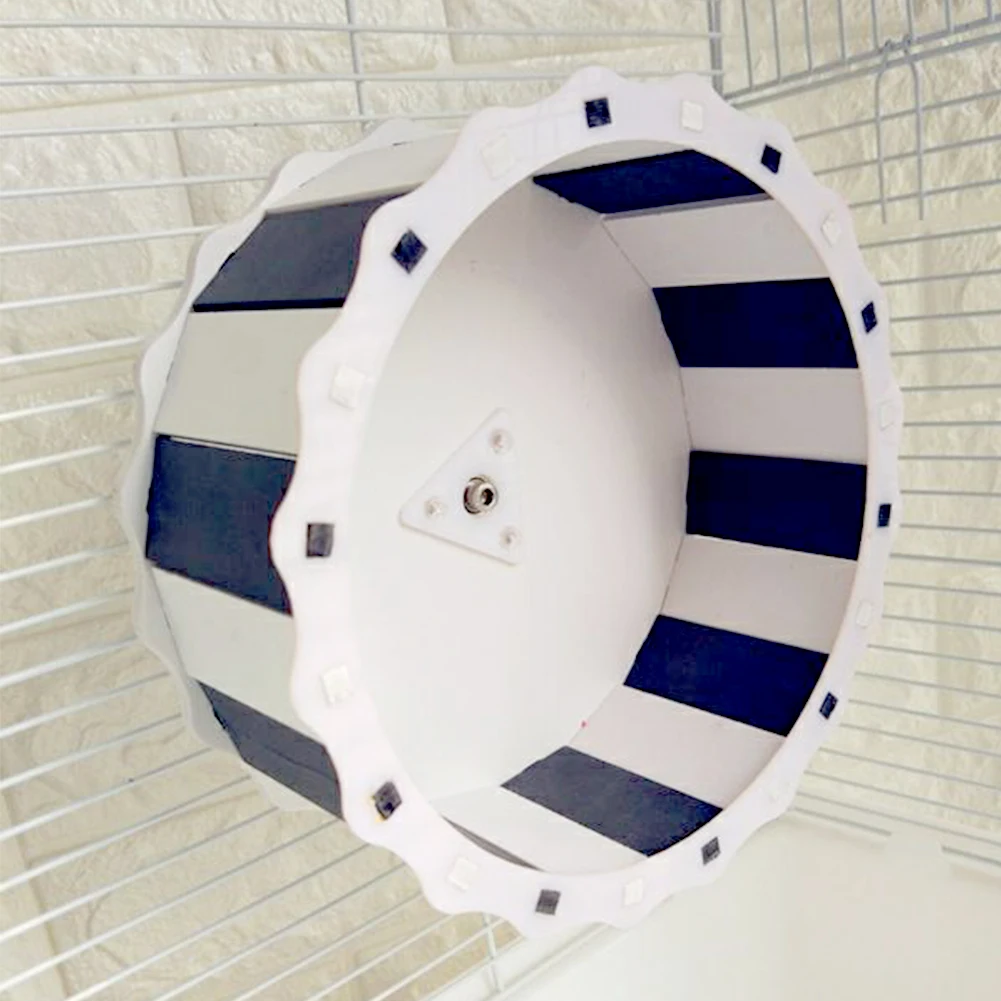 

Mini Cage Accessory Pet Supplies Non Slip Rotatory Squirrel Exercising Hamster Running Wheel Silent Gerbils Mice Sports Toy