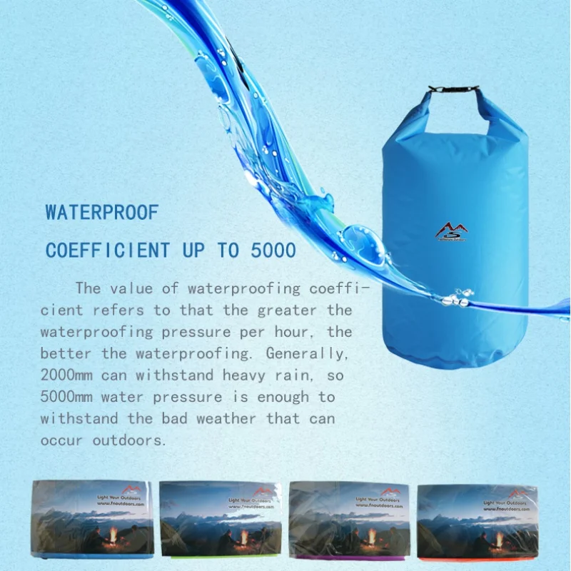 Водонепроницаемый мешок 5L10L20L40L70L 8 л для хранения сумка лодок каякинга трекинга