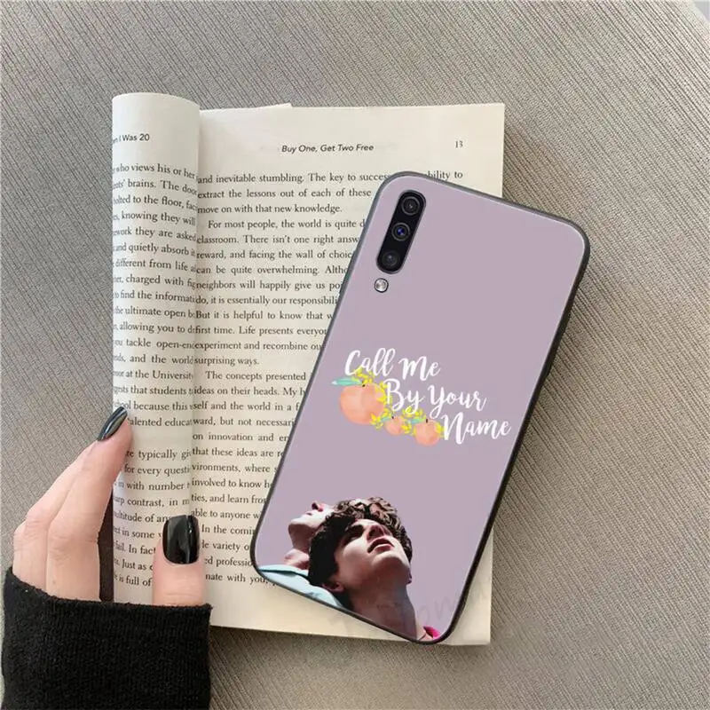 

Movie call me by your name Phone Case For Samsung galaxy A S note 10 7 8 9 20 30 31 40 50 51 70 71 21 s ultra plus
