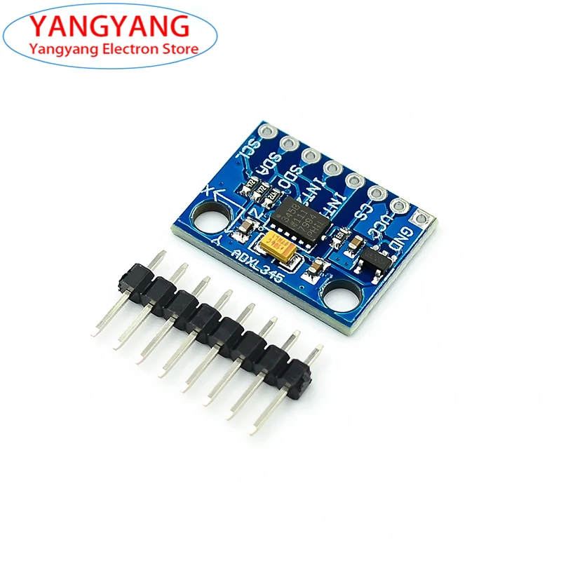 

1PCS NEW GY-291 ADXL345 Digital Triaxial Acceleration Of Gravity Inclination Module IIC / SPI Transmission For Arduino
