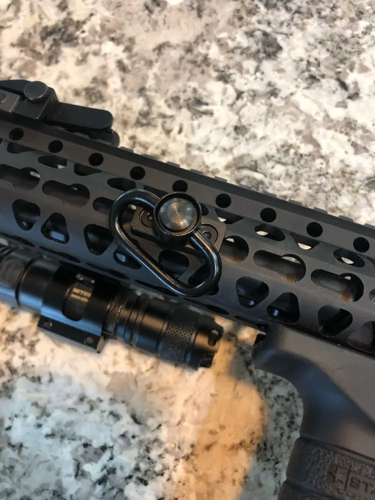 QD Слинг поворотный адаптер крепление с Keymod база для AR15 поручень с шестигранным ключом насадка-адаптер принадлежности для охотничьего пистолета