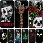 Мягкие силиконовые чехлы YIKS из ТПУ для iPhone 11 Pro Max, чехол для телефона iPhone 6s 6 7 8 Plus X XS XR, матовый чехол, задняя крышка