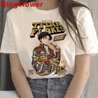Женская футболка с изображением героев аниме атака на Титанов