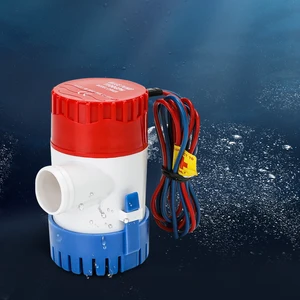 1100GPH mini boat bilge pump 12v bilge pump 12 v 24v dc 10A submerse kayak rule water electric 1100 gph volt garden rinse Wash