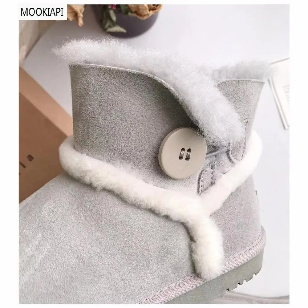 Последняя женская обувь высокого качества в Австралии 2019 г. Натуральная овчина