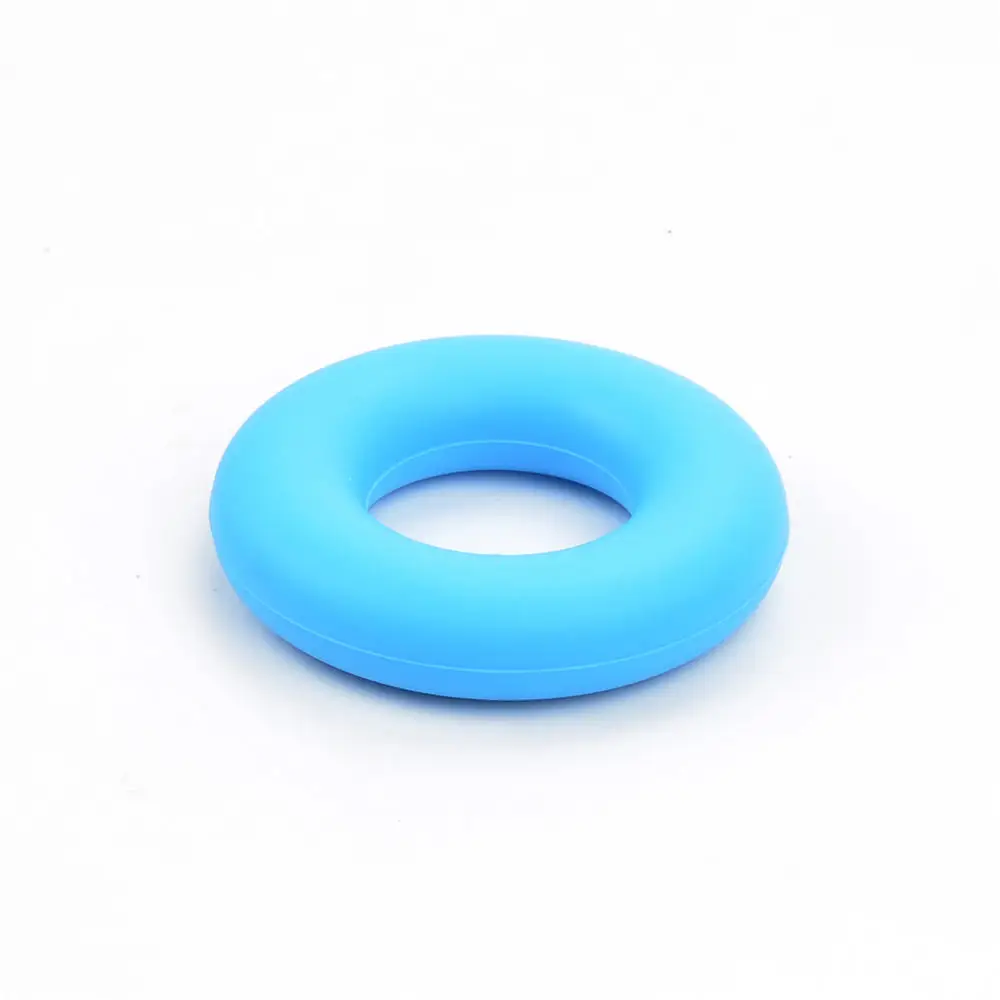 LOFCA Donut 5 uds cuentas de silicona beb&eacute; mordedor de BPA libre mordedor collar Cadena de chupete perlas beb&eacute; Juguetes DIY Accesorios-3