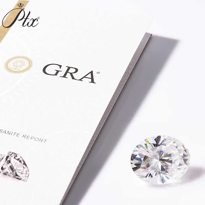 

PTX Loose Moissanite Oval DEF Color VVS1 Moissanite Diamond Tester Gems Stone With GRA Certificate Precious