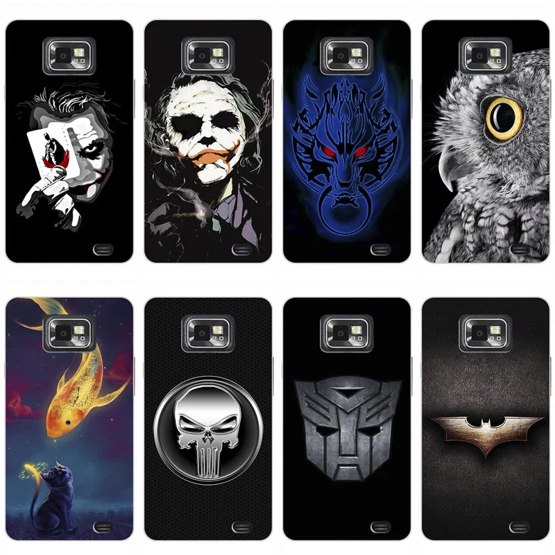 Чехол для Samsung Galaxy S2 SII i9100 9100 Plus i9105 специальный мягкий чехол сумка глаз Vogue