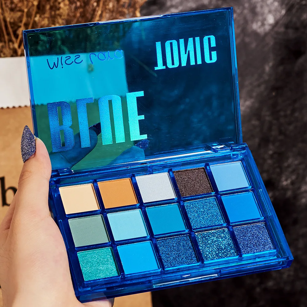 

Stage Makeup 15 Color Sweetheart Party Color Eyeshadow Palette Glitter Pearlescent Matte Studio Makeup Artist Eyeshadow