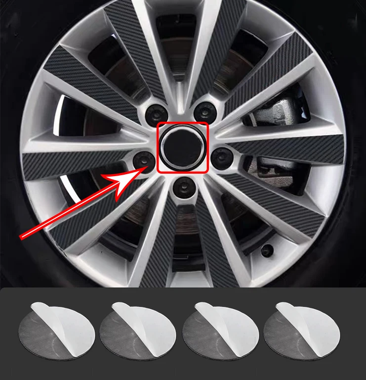 4 шт. 56 мм колпачок на ступицу колеса автомобиля 3D наклейка для Audi A1 A3 A4 B6 B8 B9 A5 A6 A7 A8