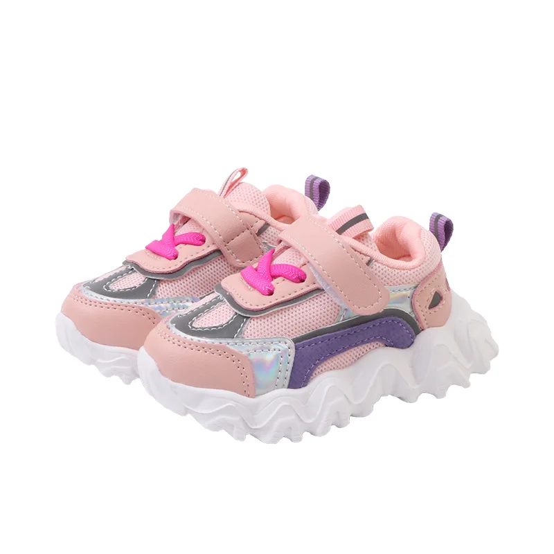 Детская обувь для малышей 1 2 3 лет сетчатые Повседневные кроссовки мальчиков и