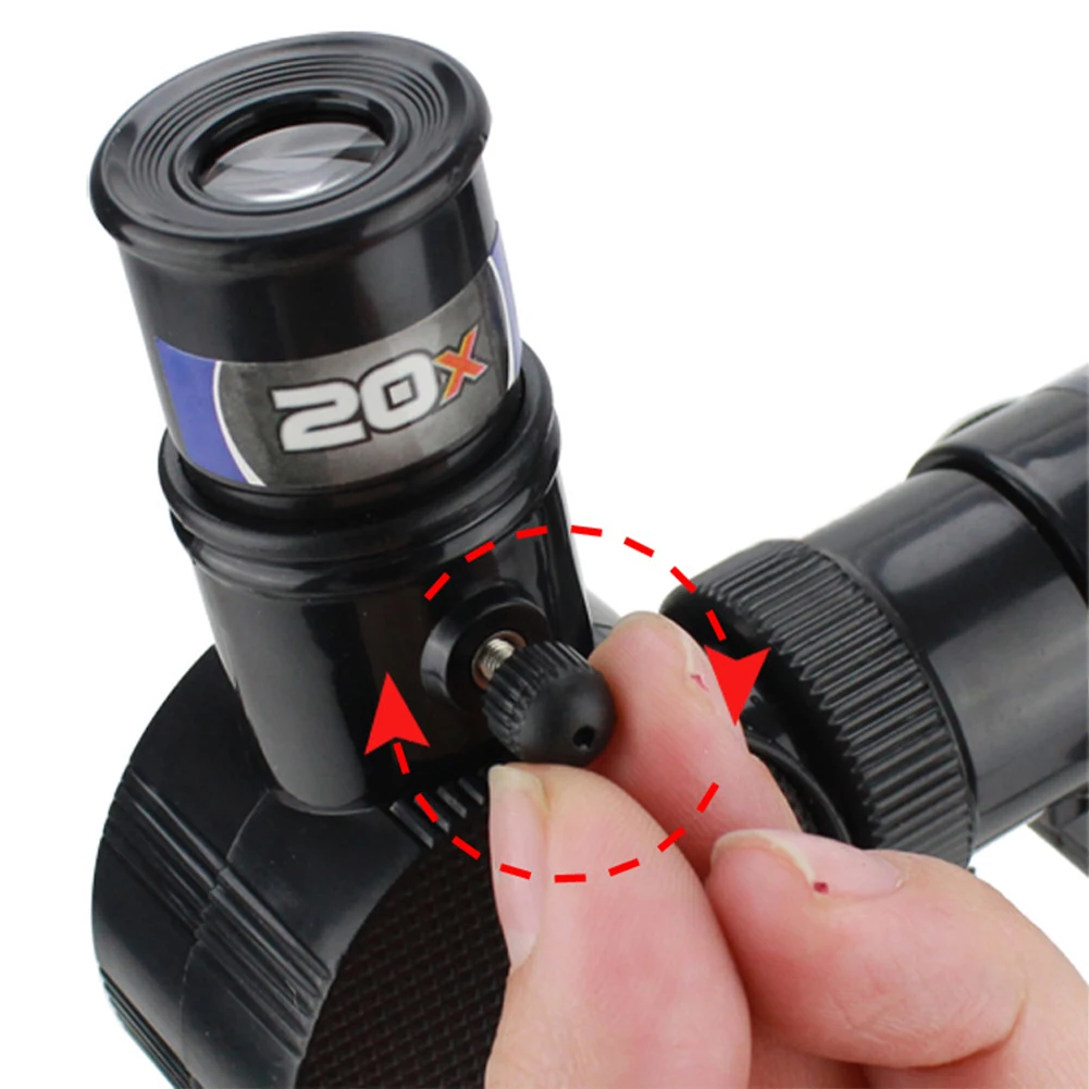 

Educational Toy Kids Lunar Telescope Kit For Students Gift With Tripod Portable Monocular Outdoor Camping 20X 30X 40X Eyepiece