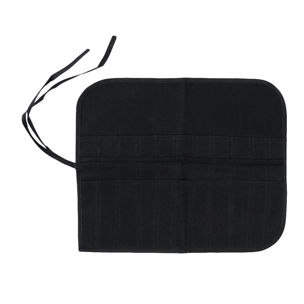 Многофункциональный рулонный холщовый чехол-карандаш для рисования кисть