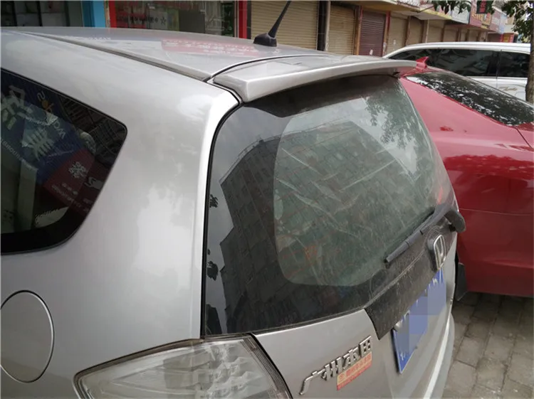 Спойлер для Honda Jazz YCKX 2008 2013 АБС пластик цвет заднего крыла автомобиля|Спойлеры и