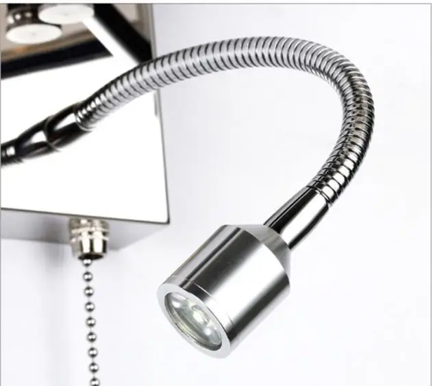 Современный рокер прикроватная настенная лампа Европа спальня исследование