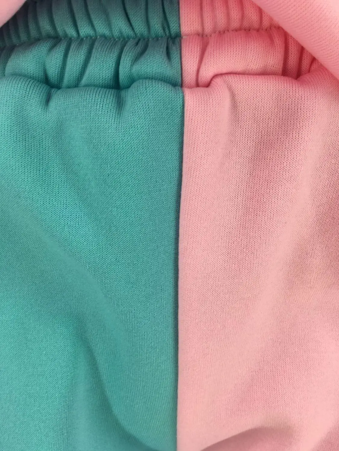 

Cotton Color Block Sweatshirt Tracksuit Women Patchwork Sporty Long Sleeve Zipper Top + Sweatpants Two Piece Set Jogging Femme