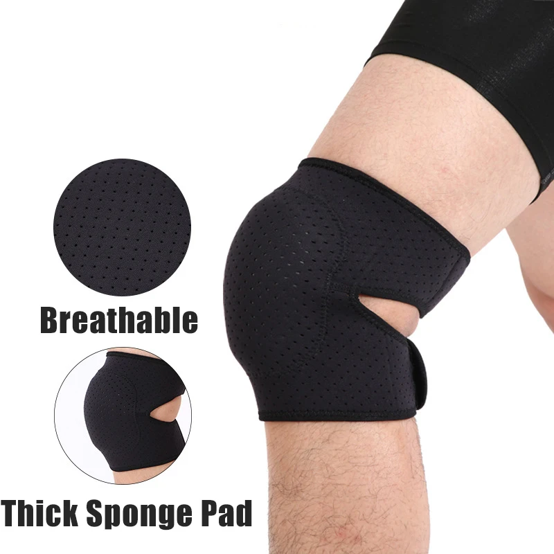 

Sports Knee Pads Indoor Fitness Knee Brace Breathable Sponge Dance Knee Pads Anti-Collision Kneelets Basketball Protective Gear