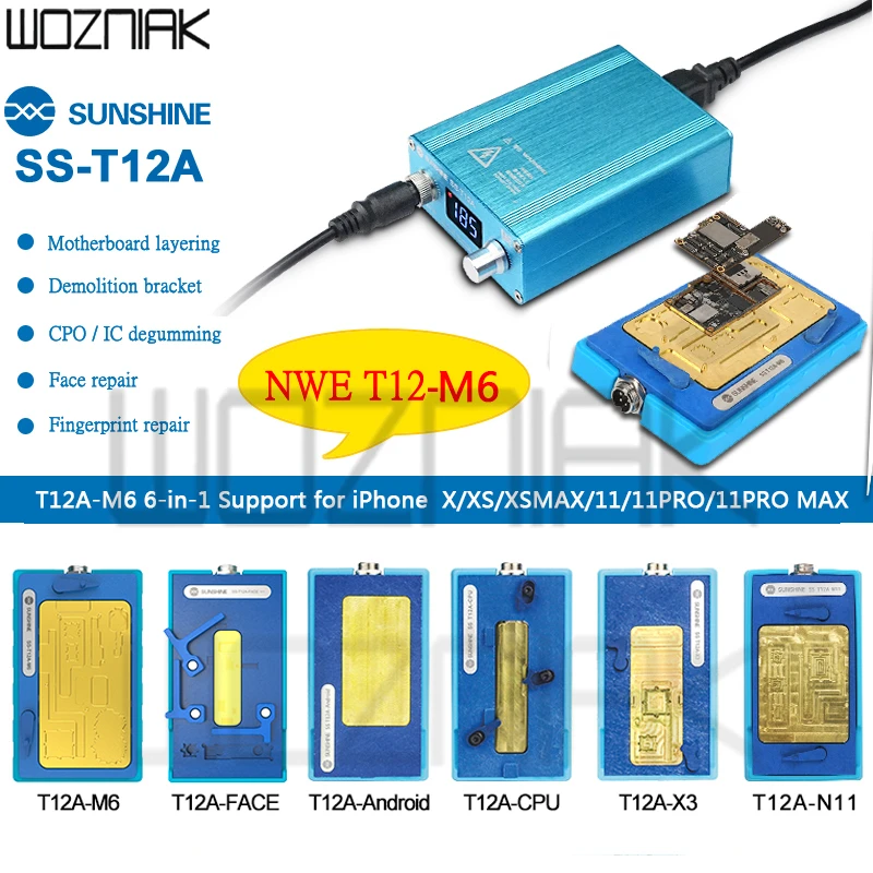 SUNSHINE SS T12A M6 материнская плата многослойная подогревательная станция