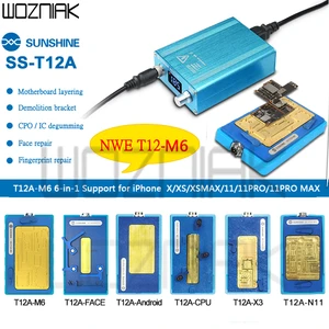 SUNSHINE SS T12A-M6 материнская плата, многослойная подогревательная станция, для IPhoneXXSXSMAX1111P11P MAX