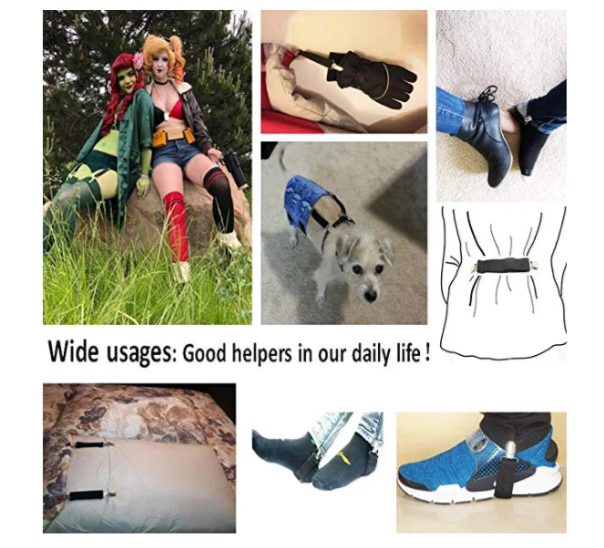 Зимние Детские рукавицы эластичные перчатки из нержавеющей стали шапка клипсы