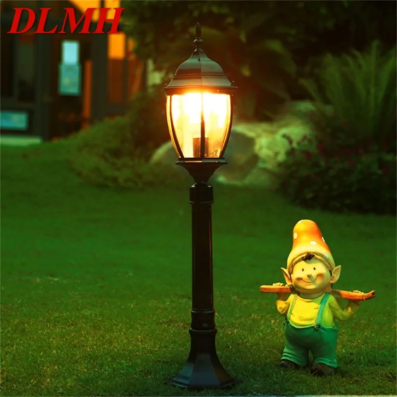 

DLMH Outdoor Lawn Light Retro Garden Lamp Fixture LED Waterproof IP65 Home Decorative for Courtyard