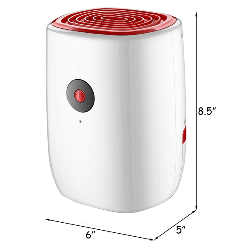 

Electric Dehumidifier Mini Portable Air Dryer Desiccant Moisture Absorber Low Noise Cabinet Dehumidifier for Home Bedroom Office