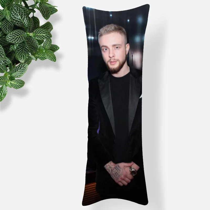 Чехол для подушки на заказ 3D с двусторонним принтом гладкая мягкая шелковая