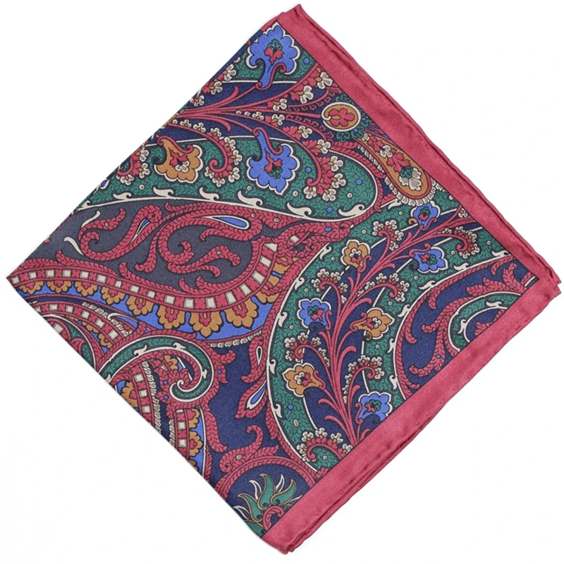 Мужские деловые костюмы Hankies 100% Шелковый Карманный шарф модные принты| |