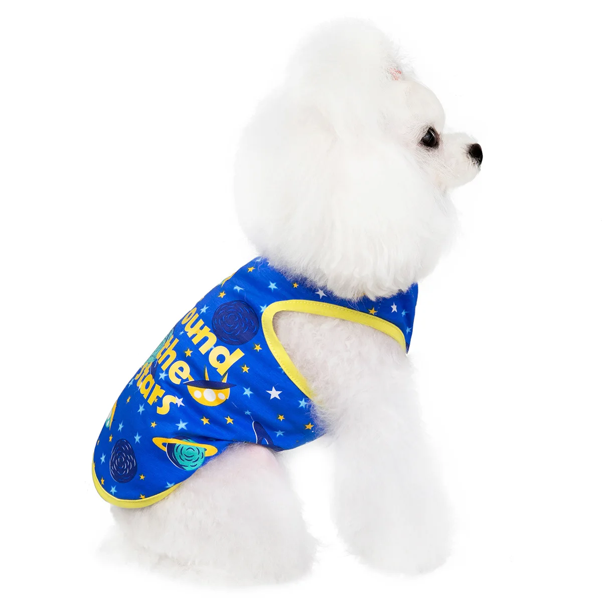 

Pet Dog Shirts Spring Summer Puppy Clothes for Small Dogs Cat Spring Dog Vest Pet Hamburger Pajama Outfit for Pet Clothing