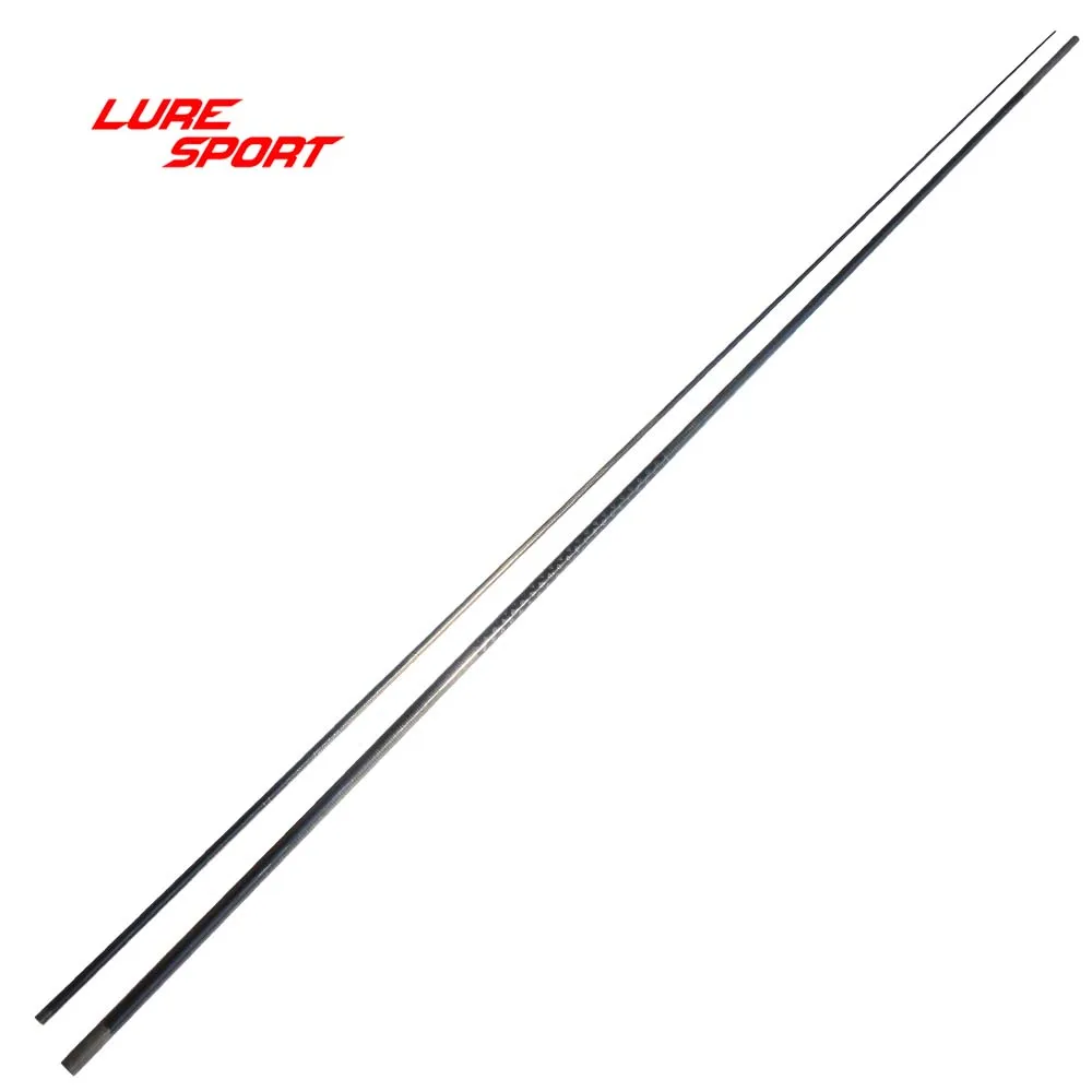 LureSport 2 комплекта 1,98 м 2,1 м карбоновый хлыст удилища с 20 см X Крест Карбон 2 секции м стержень строительный компонент ремонтный полюс DIY
