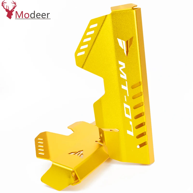 Радиатор мотоцикла резервуар для воды боковая крышка защита Yamaha MT07 MT 07 FZ FZ07 2013-2017