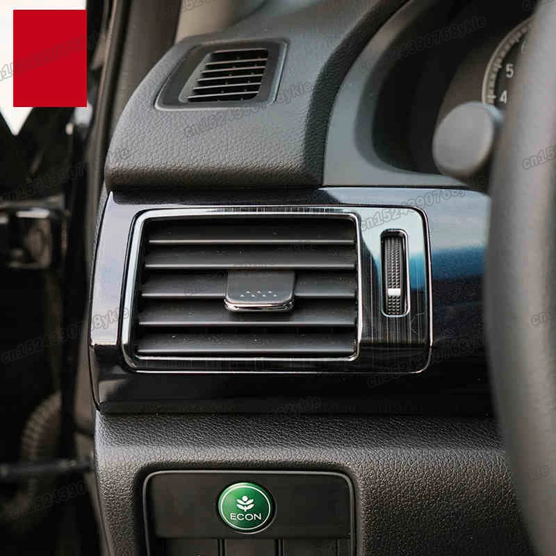 car dashboard air condtioner vent trims for honda accord 2012 2013 2014 2015 2016 2017 9th interior accessories auto styling | Автомобили
