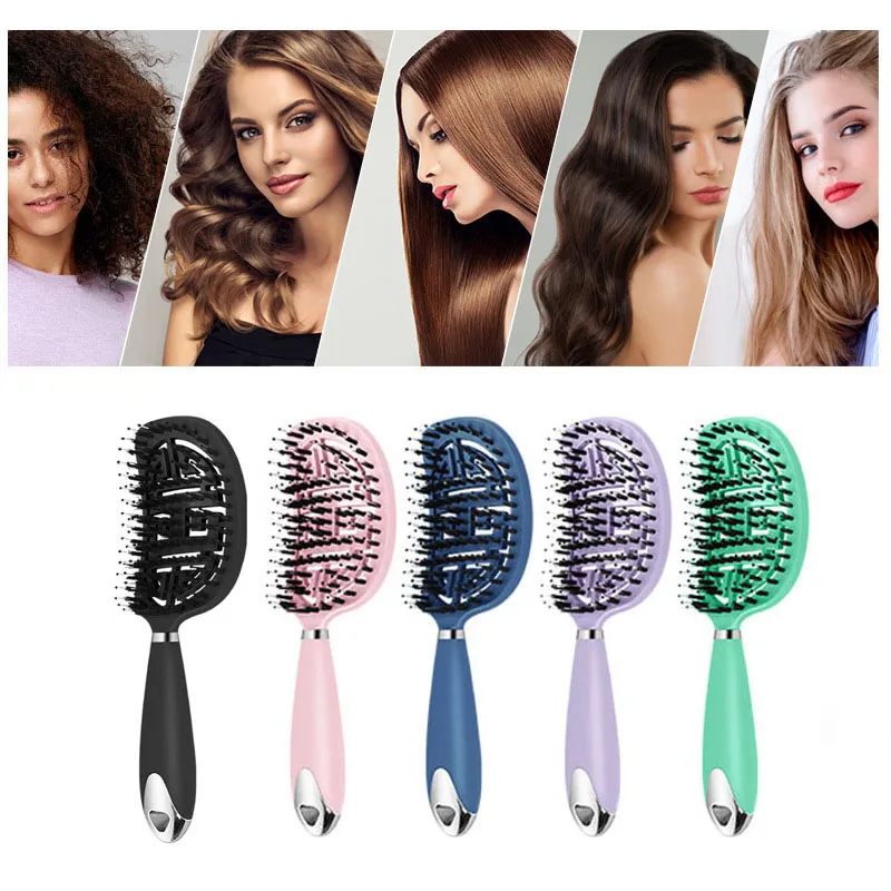 

Мини-расческа для волос, Женская расческа, щетка для волос, волшебная расческа для волос в стиле афро, щетка для влажного и сухого расчесыван...