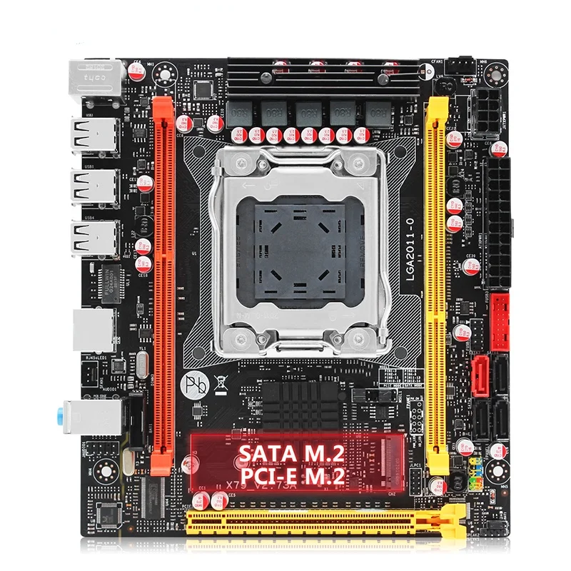 

X79-S V2.73A Motherboard LGA 2011 USB2.0 SATA3.0 PCI E 4PCS DDR3 NVME M.2 REG ECC Memory Qual Channel Support Xeon E5 2670 V1 V2
