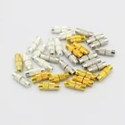 20 шт. латунные винтовые застежки для браслета, ожерелья, ювелирные изделия 4x12мм