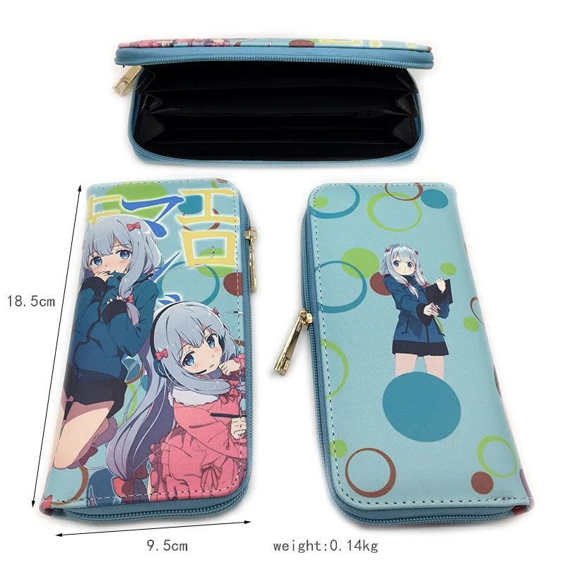 Аниме Eromanga-Sensei Izumi Sagiri забавный кошелек для косплея яркий кредитный реквизит