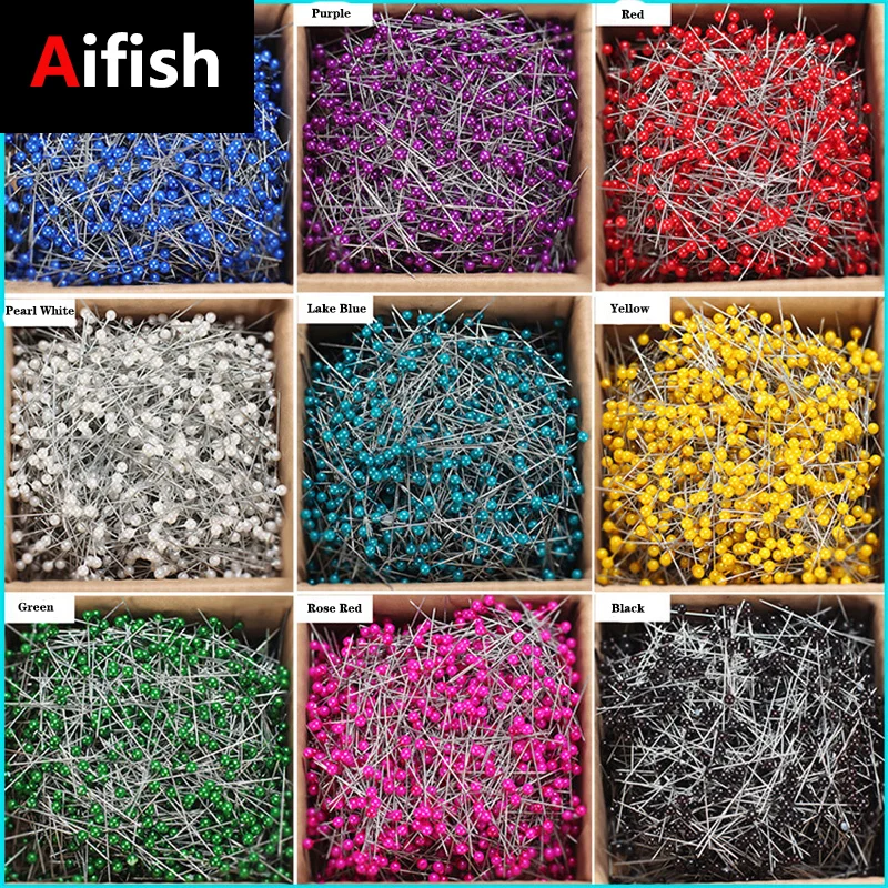 

Набор из коробка для иголок перламутровых булавок, из нержавеющей стали, для ручной работы, для самостоятельной сборки одежды, принадлежнос...