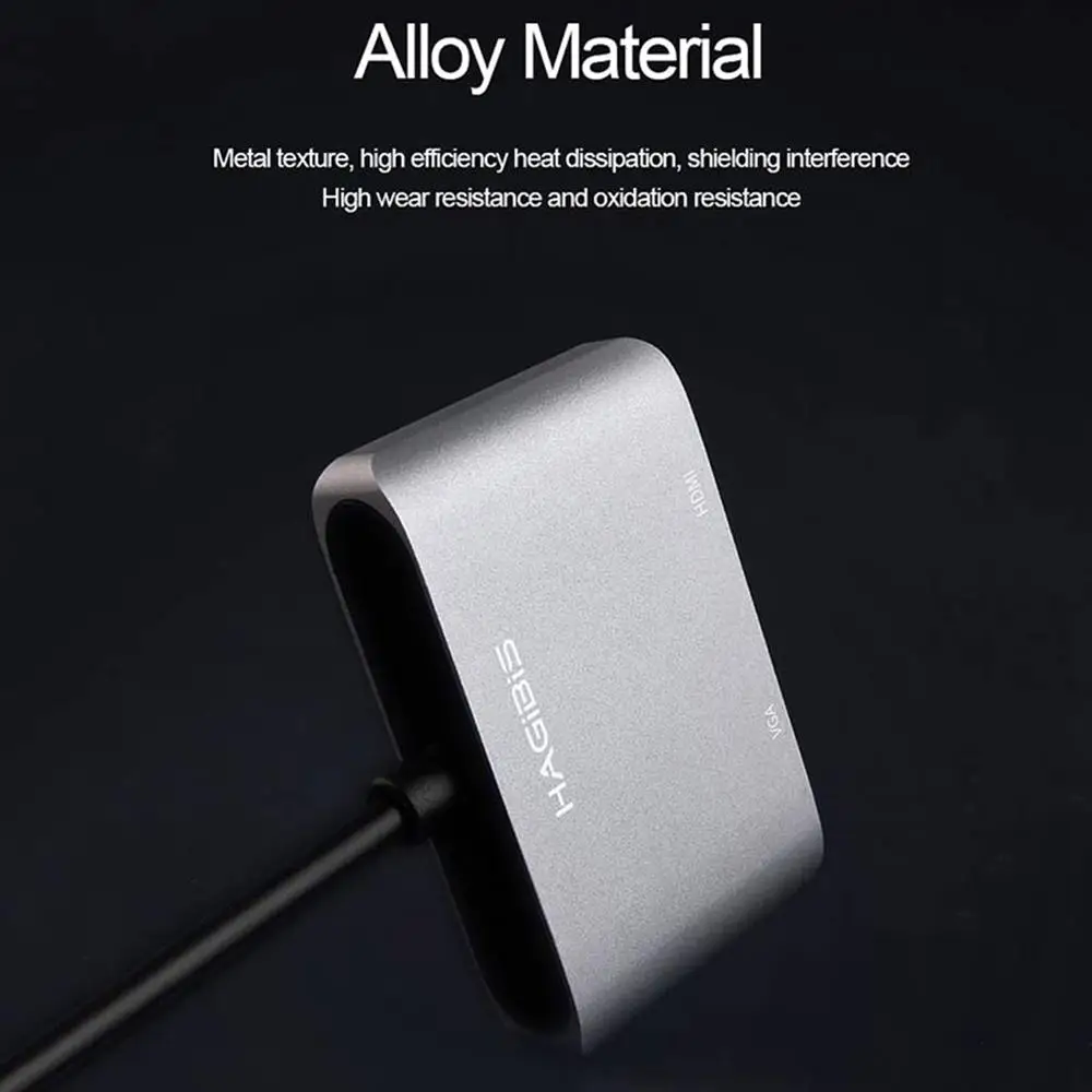 USB3.0 к HDMI VGA адаптер HD 1080P мульти дисплей 2 в 1 USB конвертер аудио видео кабель для