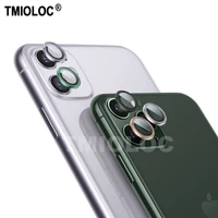 metal camera lens case for iphone 11 pro max 6d glass screen protector for iphone 11 pro 2 in 1 protective ring cover bumper