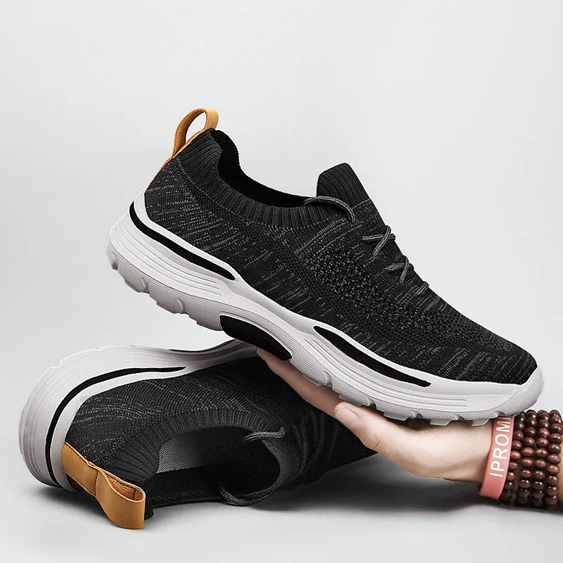 

Men Casual Shoes 2021 Comfortable Mesh Shoes Summer Breathable Mesh Sports Shoes Men Loafers Wide Slip On Walking Shoe Men Tenis
